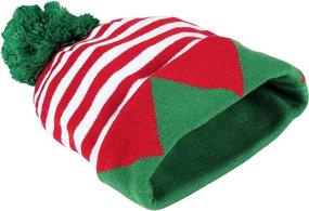 img 1 attached to Juvale Christmas Beanie Hat 2 Pack