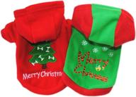 ollypet christmas costume clothes hoodie logo