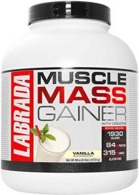 img 4 attached to Labrada Nutrition Muscle Gainer Vanilla