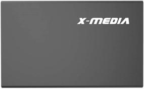 img 4 attached to X MEDIA 3 5-дюймовый алюминиевый корпус XM EN3251U3 BK