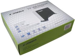 img 1 attached to X MEDIA 3 5-дюймовый алюминиевый корпус XM EN3251U3 BK