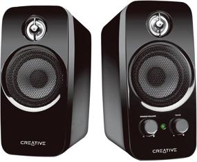 img 1 attached to Creative Inspire T10 Multimedia Speaker System with BasXPort Technology - Immersive Sound at its Finest