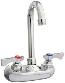 img 1 attached to 🚰 Krowne 10 400L Silver Center Gooseneck: Efficient and Stylish Kitchen Fixture