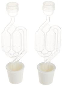 img 4 attached to Twin Bubble Airlock and Carboy Bung (Pack of 2): Superior Quality Fermentation Accessories for Home Brewing and Wine Making