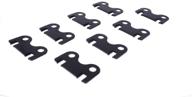 🔩 amc 290-401/pontiac v8 flat 1 piece guide plate set with 5/16" pushrod and 7/16" stud logo