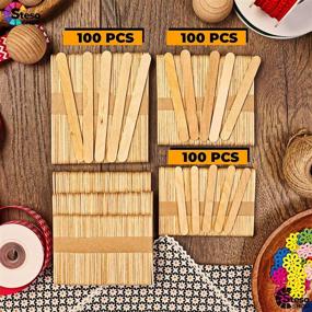 img 3 attached to Popsicle Stick 300Pcs Premium Quality