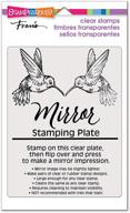 stampendous mirror stamping 🪞 plate - multi, 4x5.5 inches logo