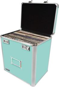 img 2 attached to 🔒 Securely Store and Organize 50 Vinyl Records in Mint Vaultz Locking Record Case (VZ00489)