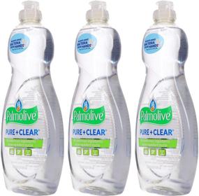 img 3 attached to 🧼 Palmolive Pure & Clear Ultra Concentrated Dishwashing Liquid, 20 oz, Pack of 3