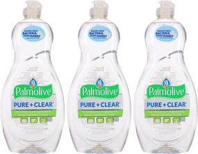 img 4 attached to 🧼 Palmolive Pure & Clear Ultra Concentrated Dishwashing Liquid, 20 oz, Pack of 3