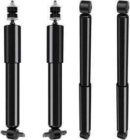 img 4 attached to 🚗 High-Performance Shock Absorbers Set: AUTOMUTO Full Kits for Chevy Silverado 1500 & GMC Sierra 1500 (1999-2007)