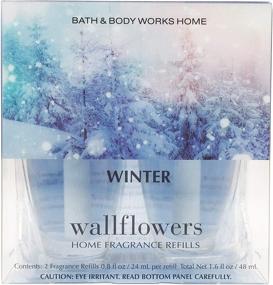 img 2 attached to 🏞️ Bath and Body Works Winter Wallflower Refill: Get Two Bulbs of Long-lasting Fragrance