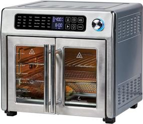 img 1 attached to 🍲 Emeril Lagasse 26 QT XL Air Fryer & Convection Toaster Oven with French Doors – Stainless Steel: The Ultimate Kitchen Appliance