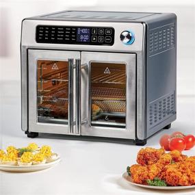 img 3 attached to 🍲 Emeril Lagasse 26 QT XL Air Fryer & Convection Toaster Oven with French Doors – Stainless Steel: The Ultimate Kitchen Appliance