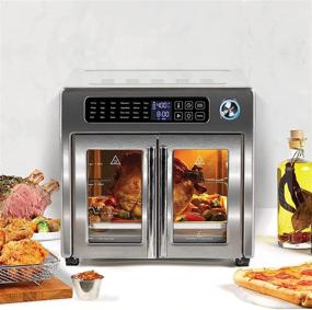 img 4 attached to 🍲 Emeril Lagasse 26 QT XL Air Fryer & Convection Toaster Oven with French Doors – Stainless Steel: The Ultimate Kitchen Appliance