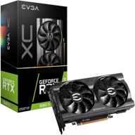 🎮 evga rtx 3060 ti xc gaming graphics card, 08g-p5-3663-kl, 8gb gddr6, metal backplate, lhr логотип