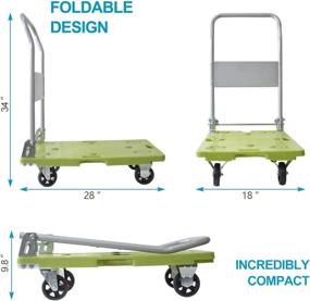 img 3 attached to Platform Foldable Flatbed Storage Capacity