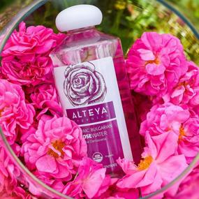 img 1 attached to 🌹 Alteya Organics Rose Water - Pure Bulgarian Rosa Damascena Flower Water, 17 Fl Oz/500mL, USDA Certified Organic Facial Toner, Award-Winning Moisturizer, BPA-Free Bottle with Reducer