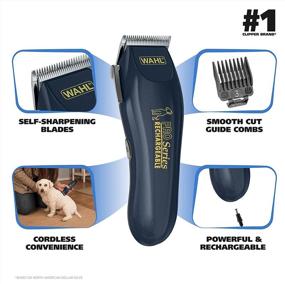 img 3 attached to 🐶 Wahl Deluxe Pro Series Lithium-Ion Rechargeable Pet Clipper Grooming Kit – Low Noise & Heavy Duty Motor for Cordless Electric Trimming & Shaving Dogs (Model 9591-2100)