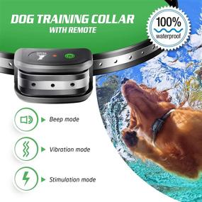 img 2 attached to 🐶 Love To Train Dog Training Collar: 1600' Long-Range Remote, Waterproof for Small, Medium & Large Dogs – Ideal for All Breeds