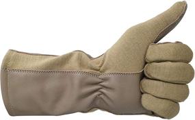 img 2 attached to 🧤 Flight Gloves: Premium Leather Aviator Pilot Gloves for Military Use