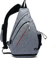 🎒 tudequ crossbody backpack daypack - versatile and casual backpacks for all-day use логотип