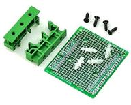 🔌 din rail mount adapter/prototype pcb kit for arduino uno/mega 2560 and more by electronics-salon logo
