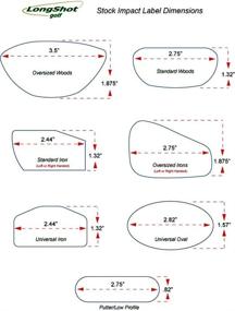 img 2 attached to 🏌️ Enhance Your Golf Skills with LongShot Golf's 50 Sheet Pack