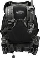 🤿 cressi travel-friendly light back inflation scuba diving bcd, patrol edition: designed in italy logo