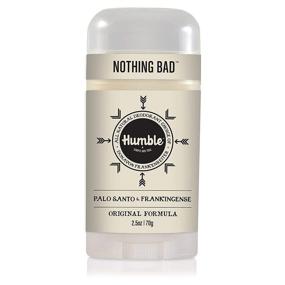 img 4 attached to 🌿 Humble All Natural Deodorant: Aluminum and Paraben-Free for Men and Women, Palo Santo and Frankincense Scent, 1-Pack