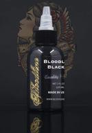 💉 premium bloodline tattoo ink - all purpose black - 2oz | long-lasting and versatile ink logo