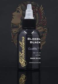img 1 attached to 💉 Premium Bloodline Tattoo Ink - All Purpose Black - 2oz | Long-lasting and Versatile Ink