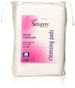 img 2 attached to 🌿 Swisspers Premium Ultra-Soft Facial Cleansing Cotton Pads - Pack of 50