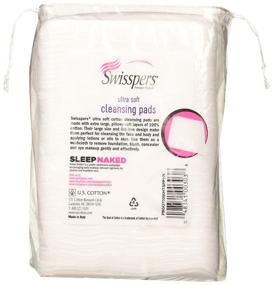 img 1 attached to 🌿 Swisspers Premium Ultra-Soft Facial Cleansing Cotton Pads - Pack of 50