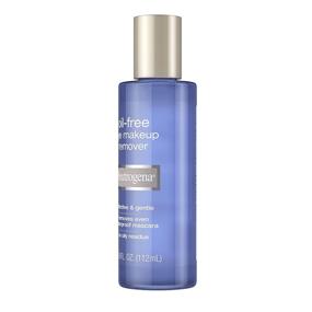img 1 attached to Neutrogena Oil-Free Liquid Eye Makeup Remover, Non-Greasy & Gentle Solution with Aloe & Cucumber Extract, 3.8 fl. oz
