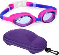 🏊 careula kids swim goggles: premium swimming goggles for boys & girls (ages 2-10) logo