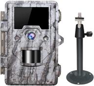 📷 oudmon trail game camera: 1080p hunting cam with night vision, motion activation, waterproof ip67 logo