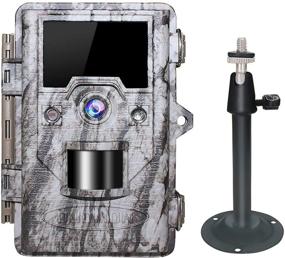 img 4 attached to 📷 OUDMON Трейл-камера для охоты: 1080P охотничий камер с ночным видением, активацией движения, водонепроницаемость IP67
