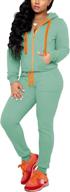 👚 nimsruc women's 2 piece casual sweatsuits pants set - trendy outfit for casual occasions logo