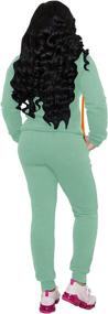 img 2 attached to 👚 Nimsruc Women's 2 Piece Casual Sweatsuits Pants Set - Trendy Outfit for Casual Occasions