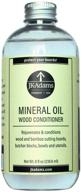 🪵 8 oz jk adams mineral oil wood conditioner for optimal care logo