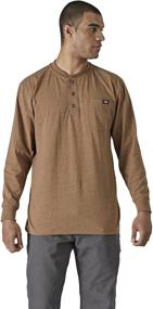 img 4 attached to Диккис рубашка с длинным рукавом Heavyweight Henley 2X