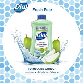 img 2 attached to 🍐 Dial Complete Foaming Hand Wash Refill, Fresh Pear Scent, 32 fl oz (Pack of 3)