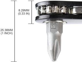 img 3 attached to Ручная отвертка со шлицевым механизмом LAOA размером в карман.