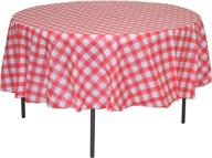 🌟 enhance your décor with our exquisite premium plastic checkered tablecloth логотип