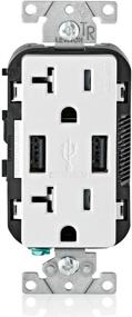 img 4 attached to ⚡ Leviton T5832 W Charger Tamper Resistant Receptacle: Efficient Power Solution for All Devices