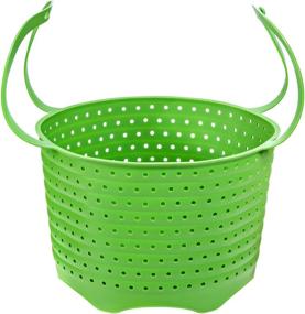 img 4 attached to 🥘 Space-Saving Silicone Steamer Basket for 6,8 Qt Instant Pot and Pressure Cookers - Foldable & Accessories for Similar-Sized Models