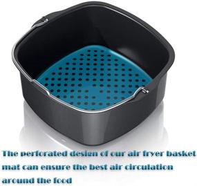 img 1 attached to Sakolla Silicone Air Fryer Liners