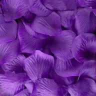 🌹 1000 pieces purple silk fabric flower mini rose petals for weddings - super z outlet logo