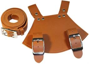 img 2 attached to Stylish Knight Leather Accessories & Belts for Men – A Renaissance Revival!